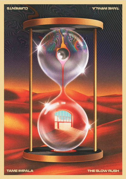 Tame Impala - Slow Currents - Rare Music Poster,  Music Decor, Band Memorabilia, Music Lover Gift