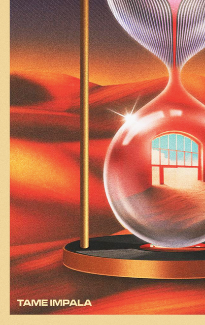 Tame Impala - Slow Currents - Rare Music Poster,  Music Decor, Band Memorabilia, Music Lover Gift