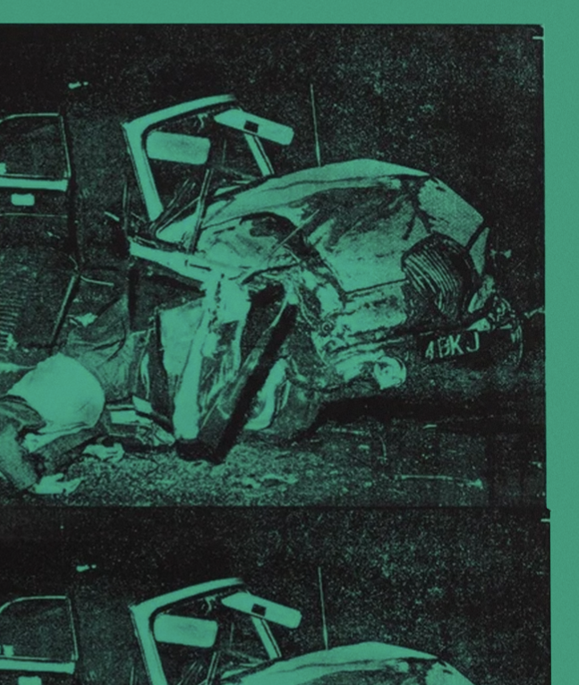 Andy Warhol - Green Disaster - Rare Music Poster,  Music Decor, Band Memorabilia, Music Lover Gift