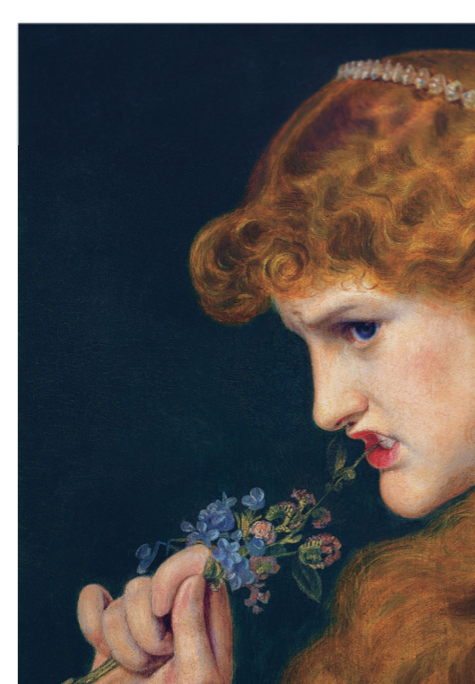 Anthony Frederick Augustus Sandys - Love's Shadow (1867) - Mural Artwork - Decoration - Wall Art