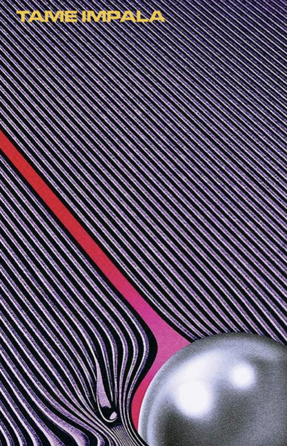 Tame Impala - Currents - Rare Music Poster,  Music Decor, Band Memorabilia, Music Lover Gift