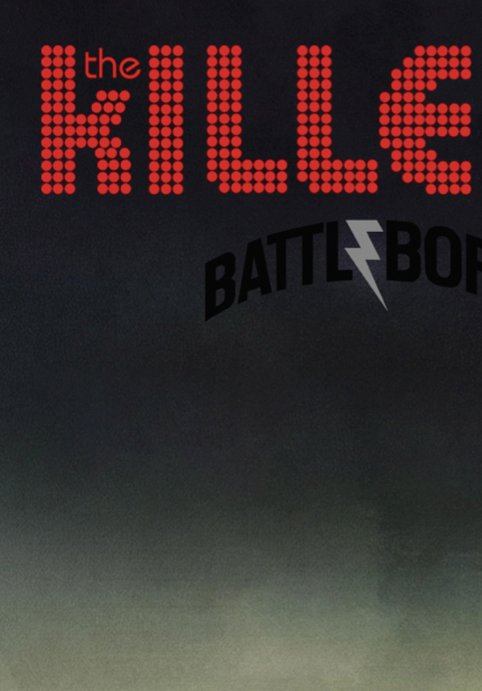 KILLERS - Battle Born - Rare Music Poster,  Music Decor, Band Memorabilia, Music Lover Gift