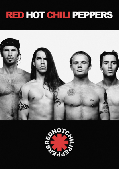 Red Hot Chili Peppers - Rare Music Poster,  Music Decor, Band Memorabilia, Music Lover Gift