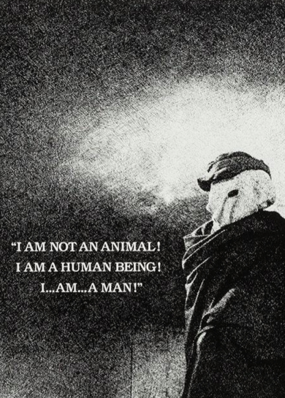 DAVID LYNCH - The Elephant Man - Rare Music Poster,  Music Decor, Band Memorabilia, Music Lover Gift