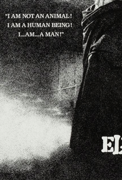 DAVID LYNCH - The Elephant Man - Rare Music Poster,  Music Decor, Band Memorabilia, Music Lover Gift
