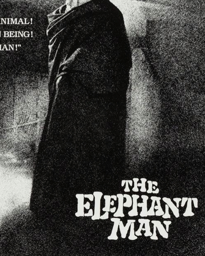 DAVID LYNCH - The Elephant Man - Rare Music Poster,  Music Decor, Band Memorabilia, Music Lover Gift