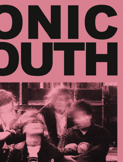 SONIC YOUTH - Rare Music Poster,  Music Decor, Band Memorabilia, Music Lover Gift