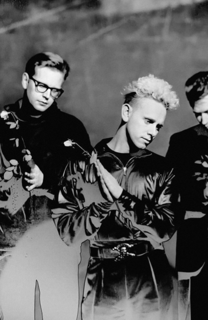 DEPECHE MODE - VIOLATOR- Rare Music Poster,  Music Decor, Band Memorabilia, Music Lover Gift