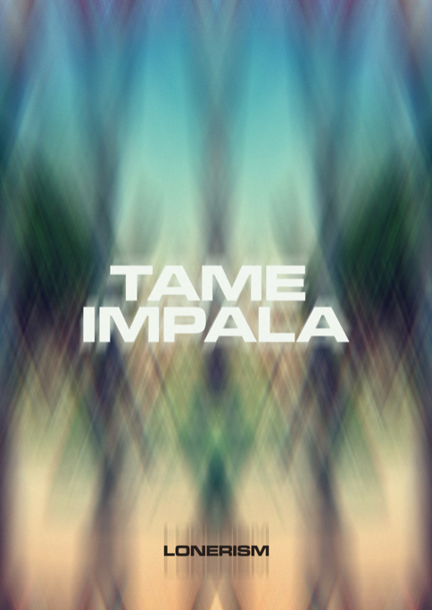 TAME IMPALA - LONERISM - Rare Portrait Music Poster,  Music Decor, Band Memorabilia, Music Lover Gift
