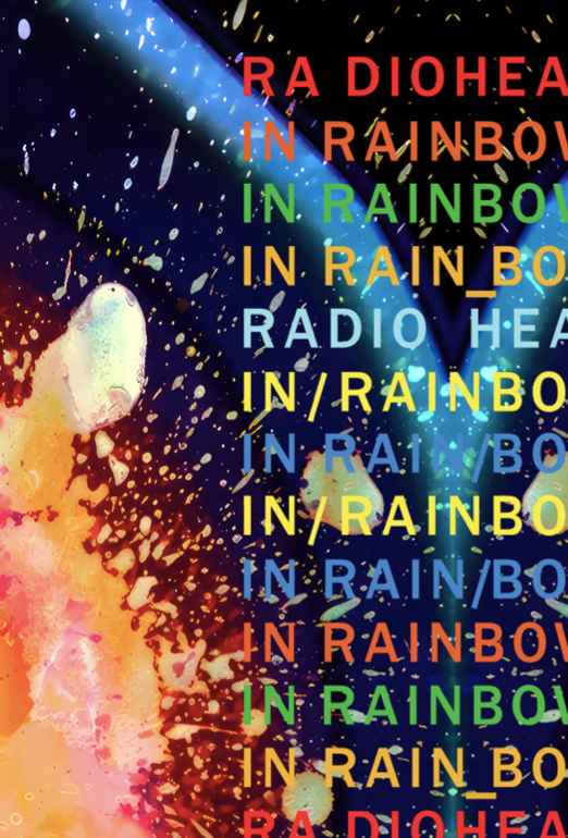 RADIOHEAD - IN RAINBOWS - Rare Portrait Music Poster,  Music Decor, Band Memorabilia, Music Lover Gift