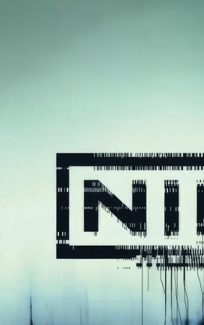 NIN - WITH TEETH - Rare Portrait Music Poster,  Music Decor, Band Memorabilia, Music Lover Gift
