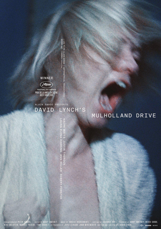 MULHOLLAND DRIVE  David Lynch  - Rare Fiilm Poster