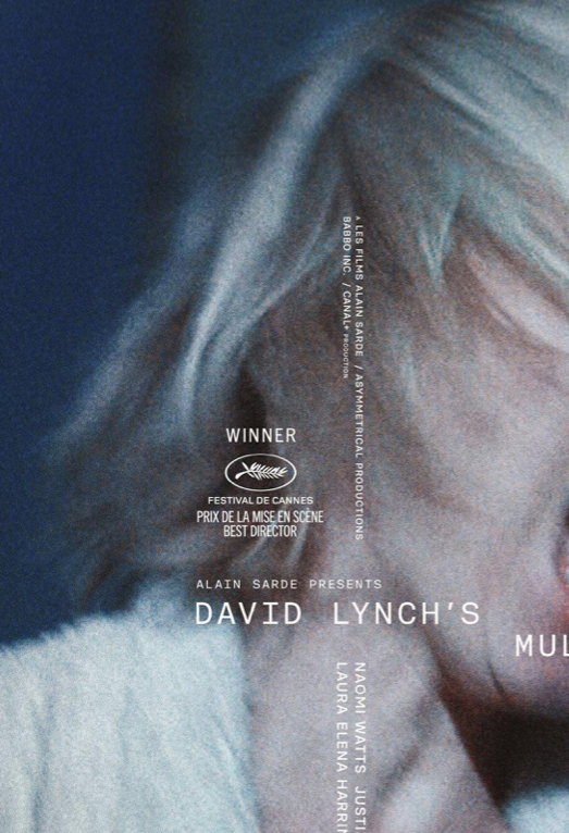 MULHOLLAND DRIVE  David Lynch  - Rare Fiilm Poster