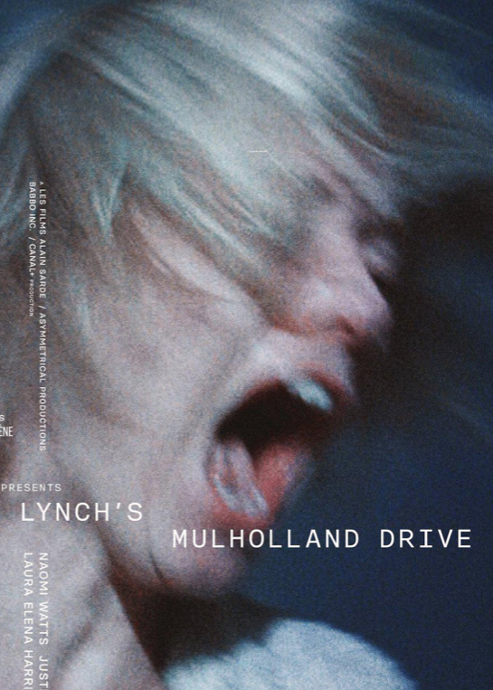 MULHOLLAND DRIVE  David Lynch  - Rare Fiilm Poster