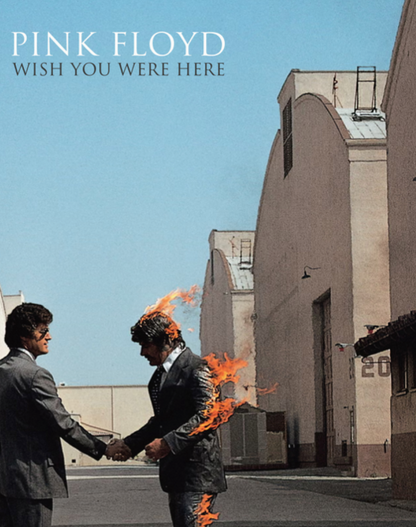 PINK FLOYD - Wish you were Here - Rare Music Poster,  Music Decor, Band Memorabilia, Music Lover Gift