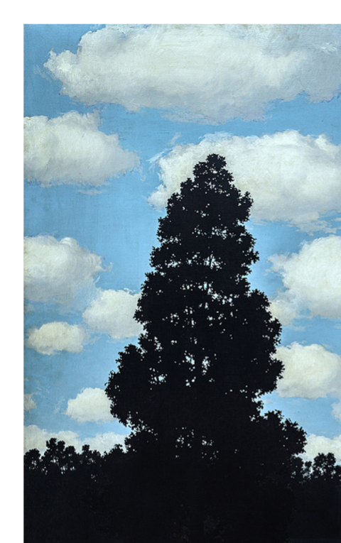 Magritte - Empire of Light  - Mural Artwork - Decoration - Wall Art