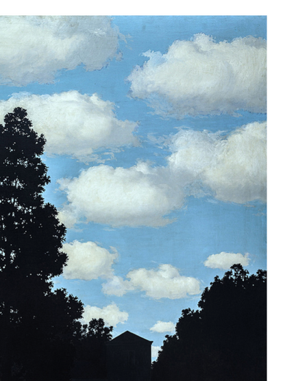 Magritte - Empire of Light  - Mural Artwork - Decoration - Wall Art