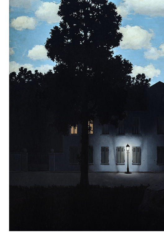 Magritte - Empire of Light  - Mural Artwork - Decoration - Wall Art