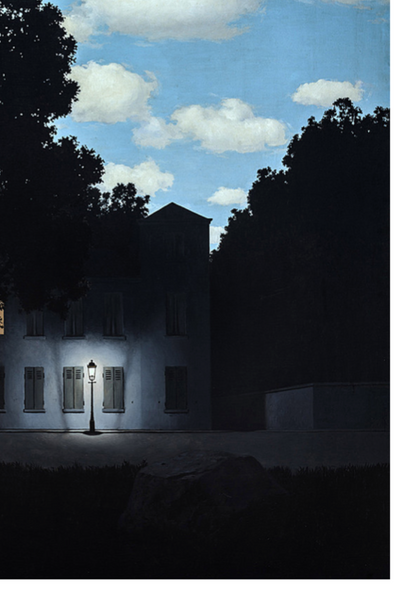 Magritte - Empire of Light  - Mural Artwork - Decoration - Wall Art