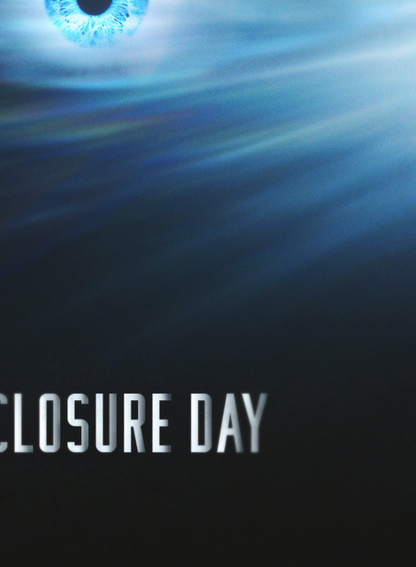 DISCLOSURE DAY - Symbios Design Rare Glossy Poster Print