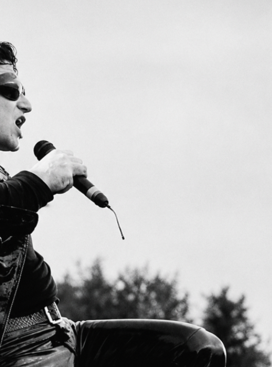 U2 - BONO LIVE - Symbios Design Rare Glossy Poster Print