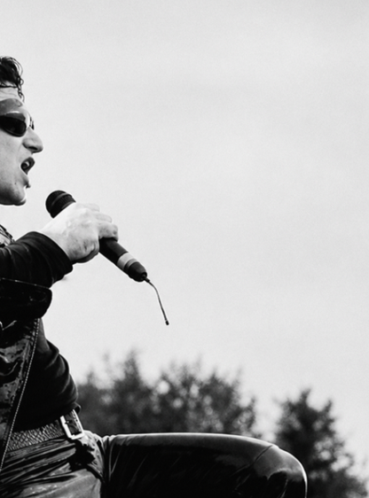U2 - BONO LIVE - Symbios Design Rare Glossy Poster Print