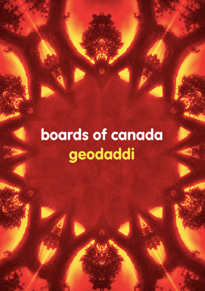 BOARDS OF CANADA - GEODADDI -  Symbios Design Rare Glossy Poster Print