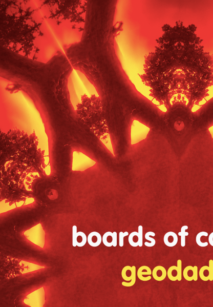 BOARDS OF CANADA - GEODADDI -  Symbios Design Rare Glossy Poster Print