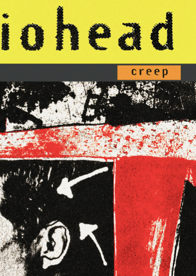 RADIOHEAD - CREEP - Symbios Design Rare Glossy Poster Print