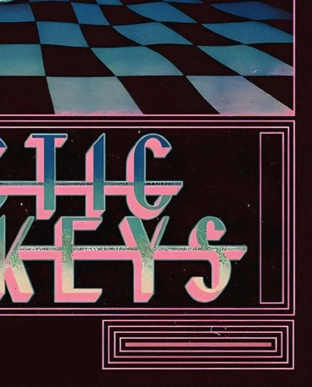 ARCTIC MONKEYS - THE CAR - Symbios Design Rare Glossy Poster Print