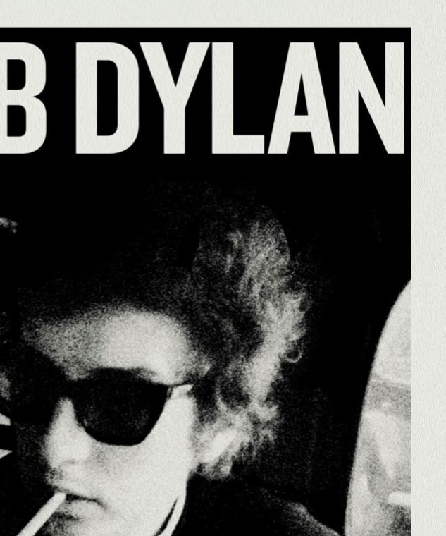 BOB DYLAN - DON'T LOOK BACK - Symbios Design Rare Glossy Poster Print