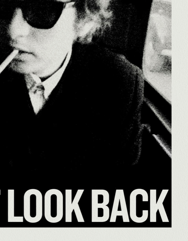 BOB DYLAN - DON'T LOOK BACK - Symbios Design Rare Glossy Poster Print