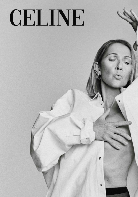 CELINE DION - Symbios Design Rare Glossy Poster Print