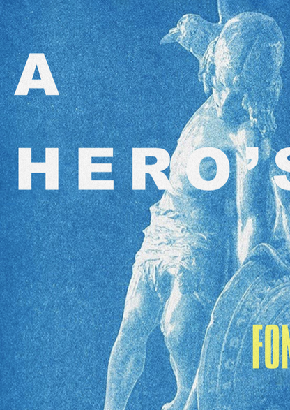 FONTAINES DC - A HERO'S DEATH - Symbios Design Rare Glossy Poster Print