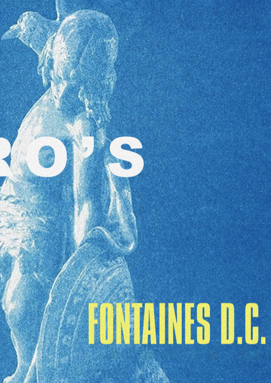 FONTAINES DC - A HERO'S DEATH - Symbios Design Rare Glossy Poster Print