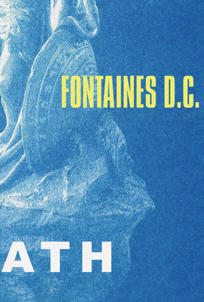 FONTAINES DC - A HERO'S DEATH - Symbios Design Rare Glossy Poster Print
