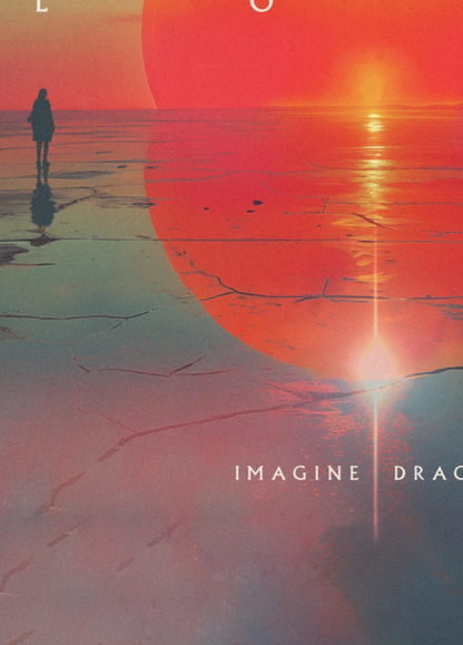 IMAGINE DRAGONS - LOOM - Symbios Design Rare Glossy Poster Print