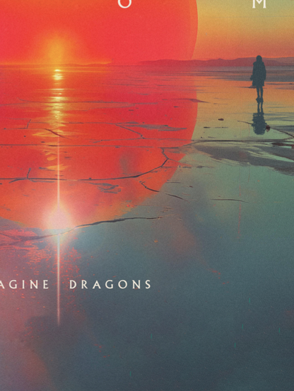 IMAGINE DRAGONS - LOOM - Symbios Design Rare Glossy Poster Print