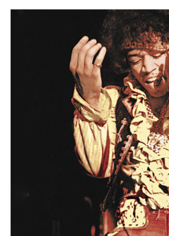 JIMI HENDRIX - Symbios Design Rare Glossy Poster Print