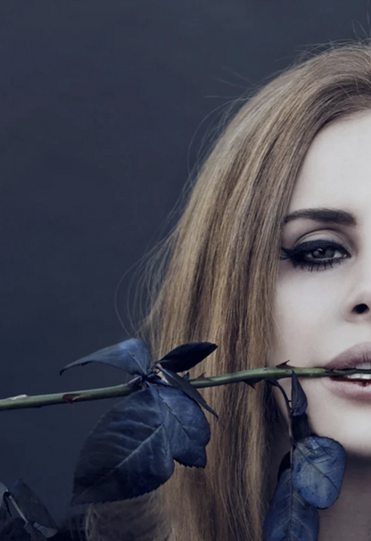 LANA DEL REY - BLUE ROSE - Symbios Design Rare Glossy Poster Print