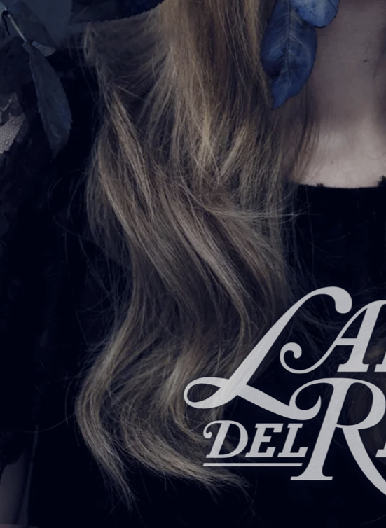 LANA DEL REY - BLUE ROSE - Symbios Design Rare Glossy Poster Print