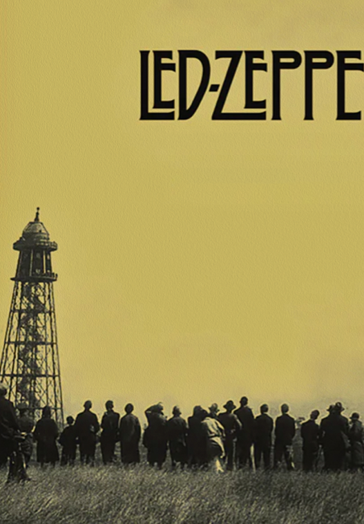 LED ZEPPELIN - Symbios Design Rare Glossy Poster Print