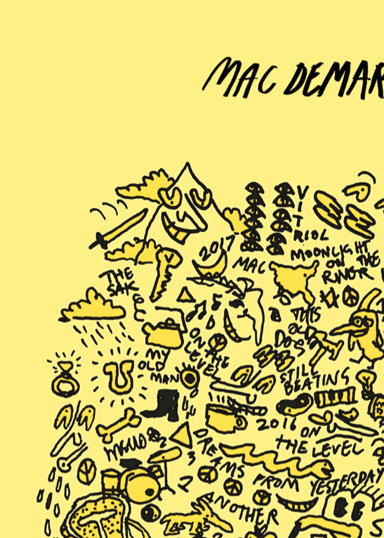 MAC DEMARCO - THIS OLD DOG - Symbios Design Rare Glossy Poster Print
