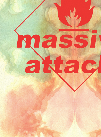 MASSIVE ATTACK - Symbios Design Rare Glossy Poster Print