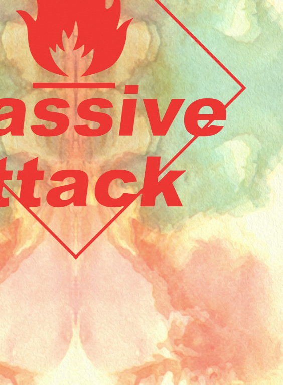 MASSIVE ATTACK - Symbios Design Rare Glossy Poster Print