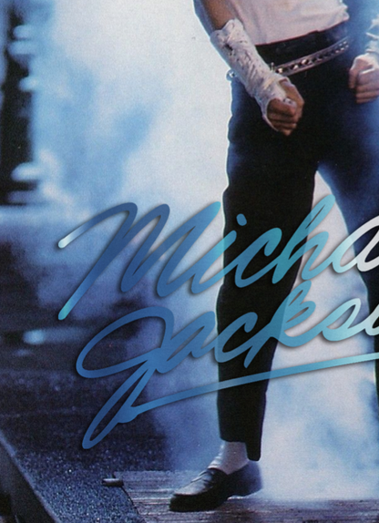 MICHAEL JACKSON - Symbios Design Rare Glossy Poster Print