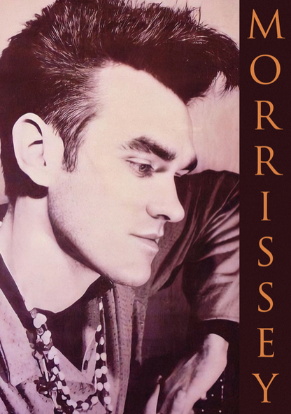 MORRISSEY - Symbios Design Rare Glossy Poster Print