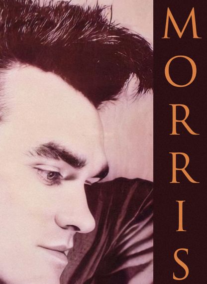 MORRISSEY - Symbios Design Rare Glossy Poster Print