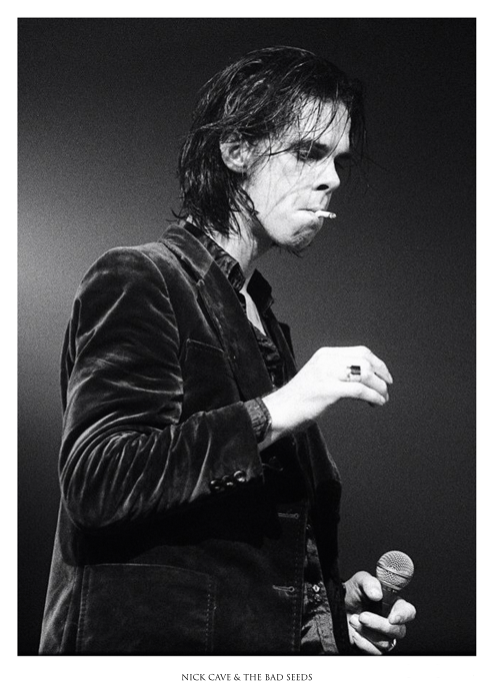 NICK CAVE & THE BAD SEEDS - Symbios Design Rare Glossy Poster Print