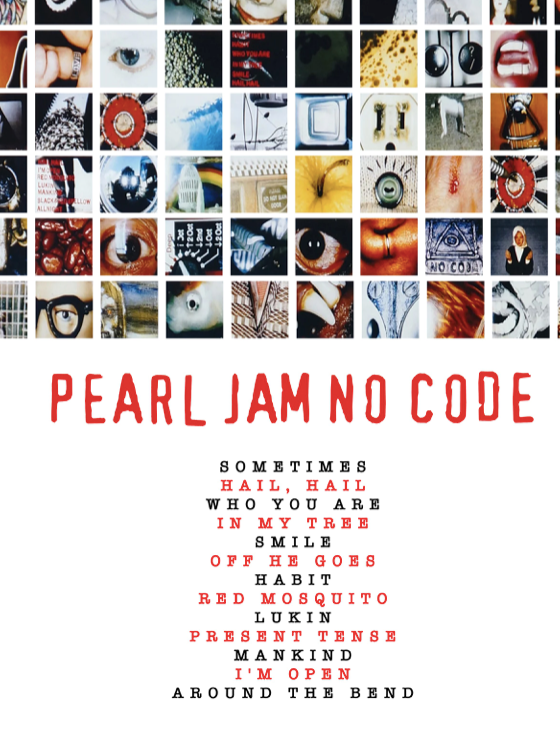 PEARL JAM - NO CODE - Symbios Design Rare Glossy Poster Print